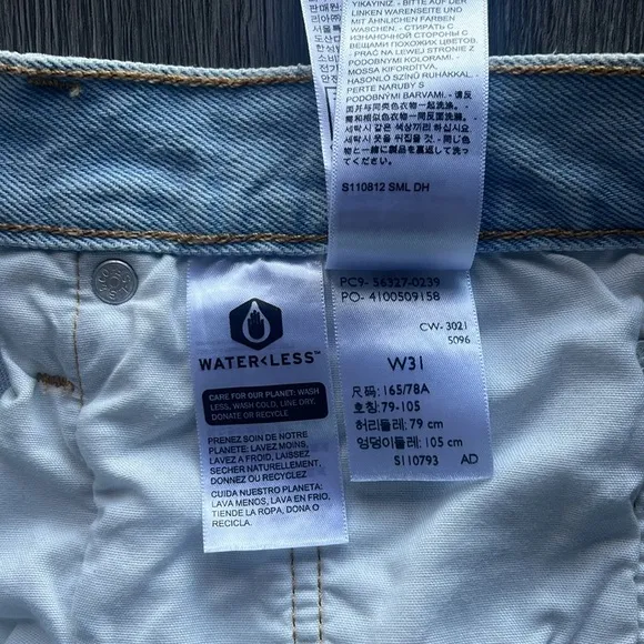 Levi 501 Cutoff Denim Shorts ✧ Size 31