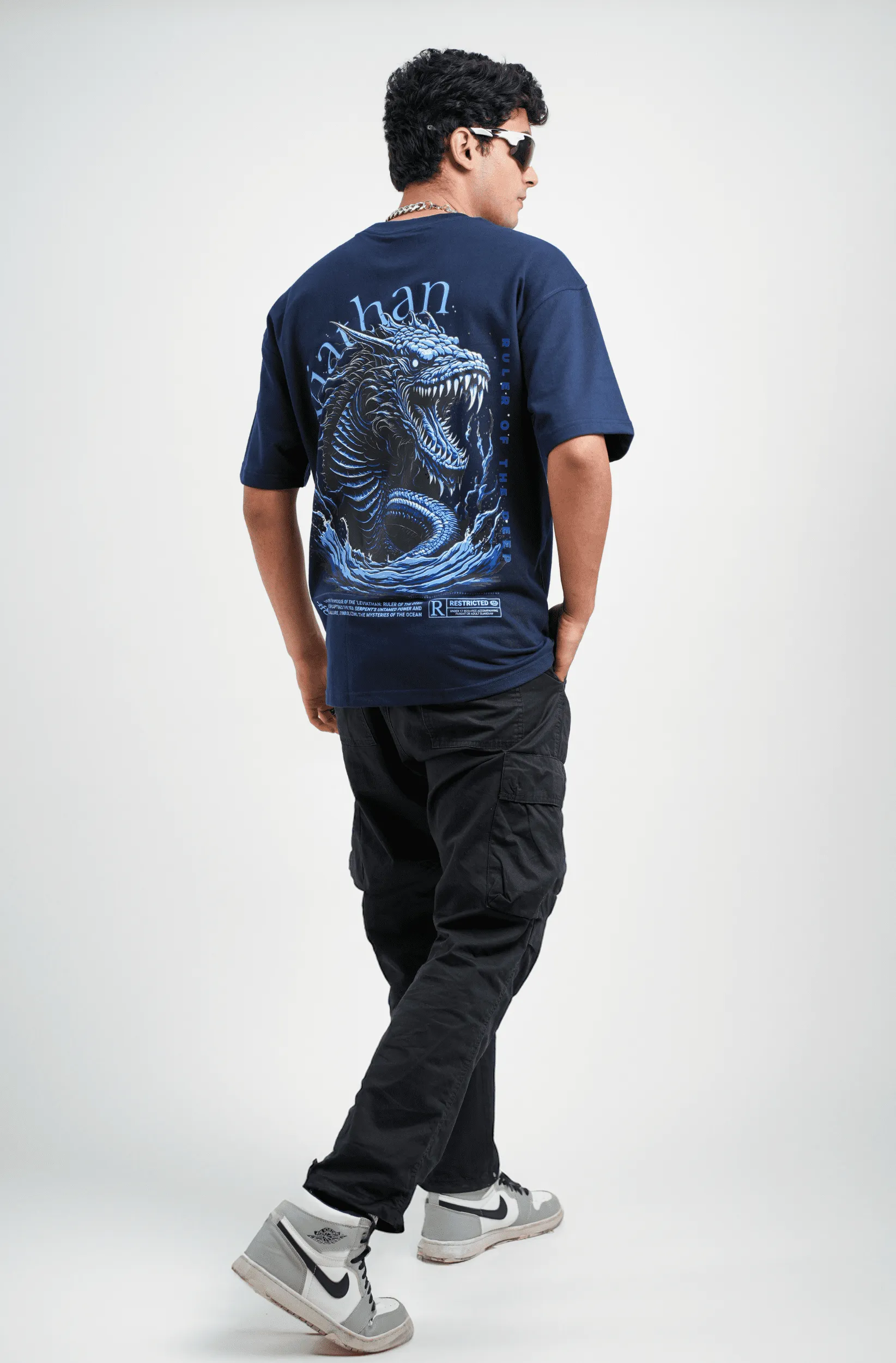 Leviathan Drop Shoulder T-shirt - WAREHOUSE SALE
