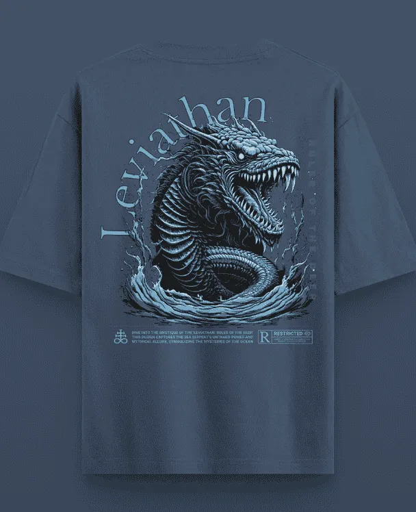 Leviathan Drop Shoulder T-shirt - WAREHOUSE SALE