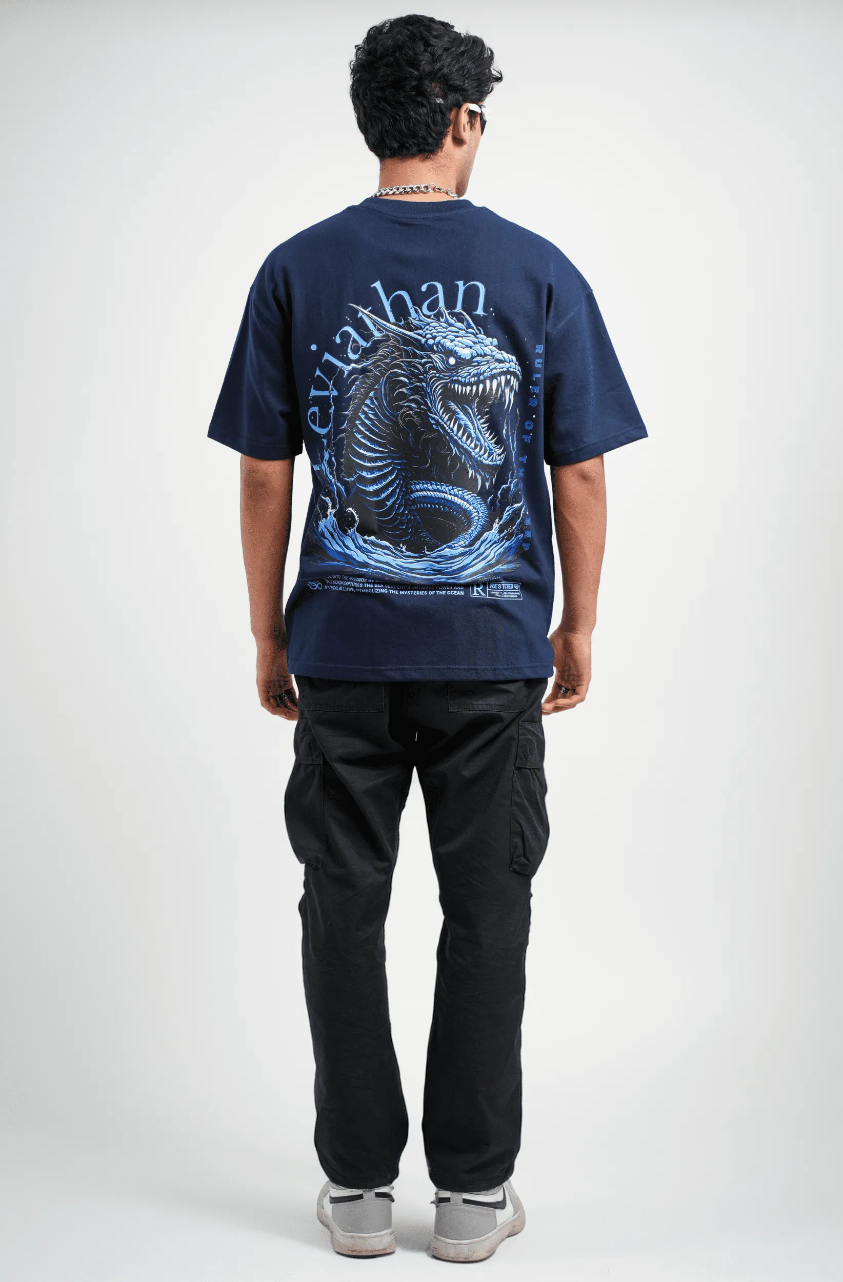 Leviathan Drop Shoulder T-shirt - WAREHOUSE SALE
