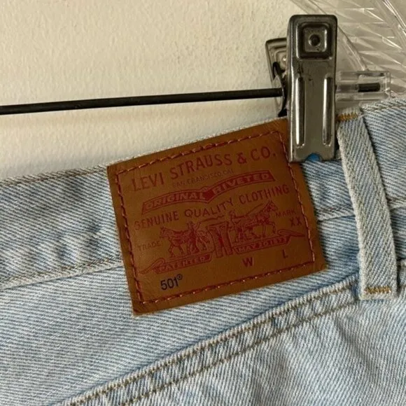 Levi’s High  Waisted 501 Jean Shorts