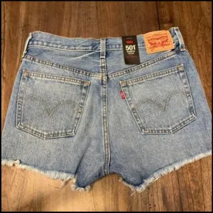 Levi's | Size 30 | 501 High Rise Shorts