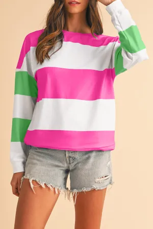 Lindsey,  Color block Drop Sleeve Top