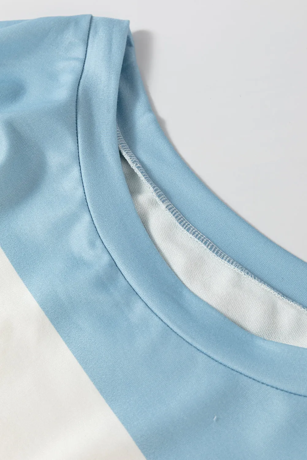 Lindsey,  Color block Drop Sleeve Top