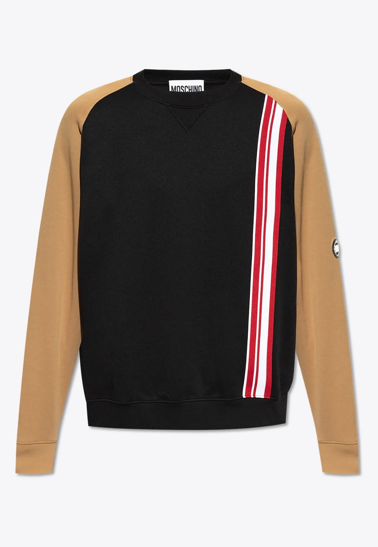 Logo Patch Crewneck Sweatshirt
