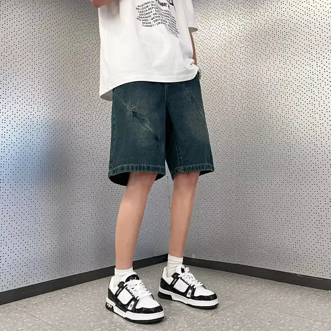 Loose Fit Denim Shorts von TrendMann
