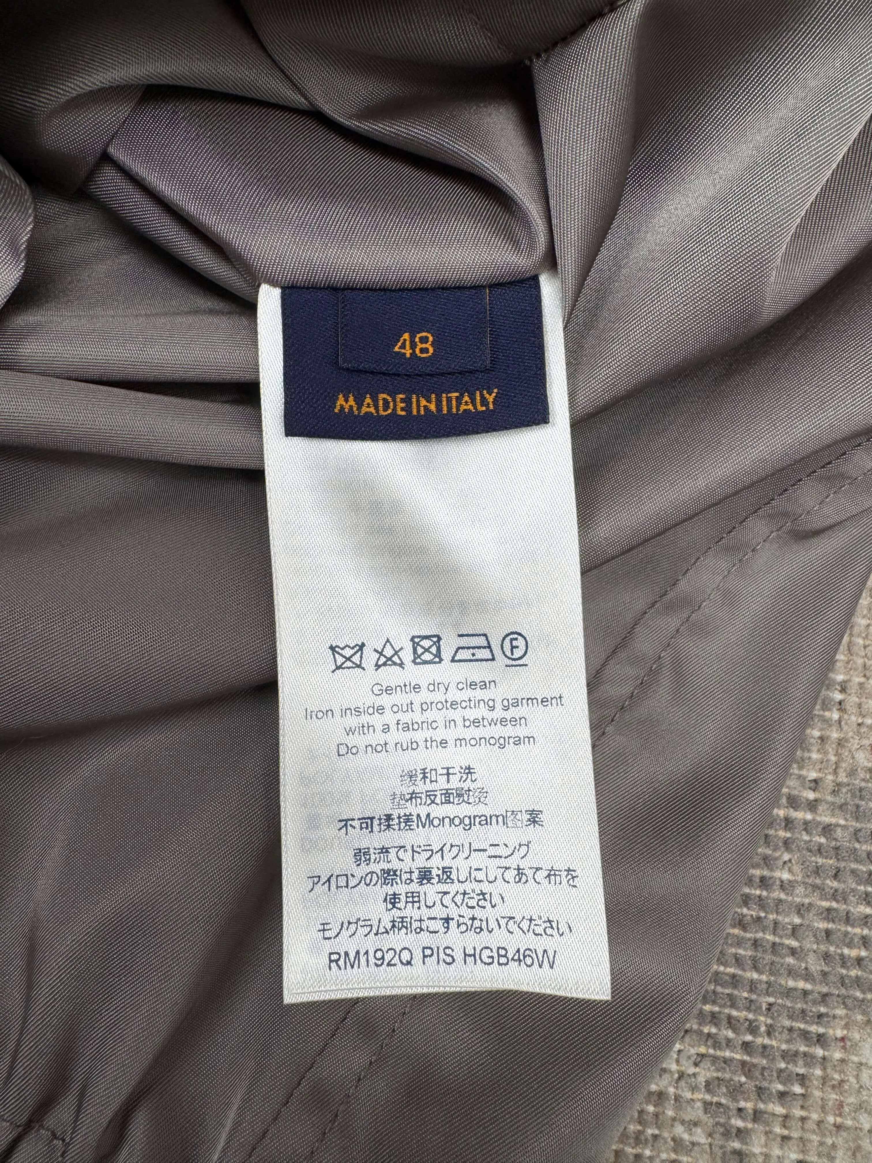 Louis Vuitton Monogram Reversible Jacket