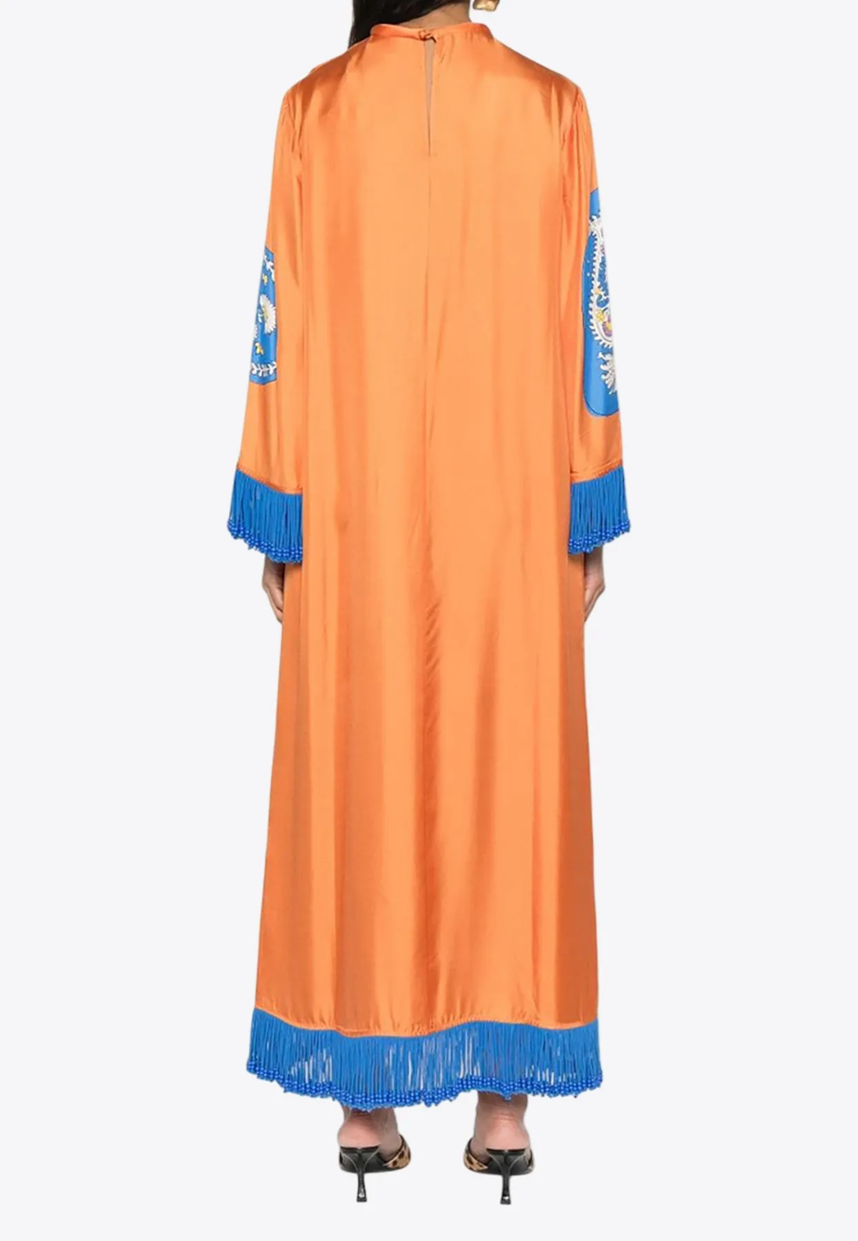 Luis Printed Midi Dress