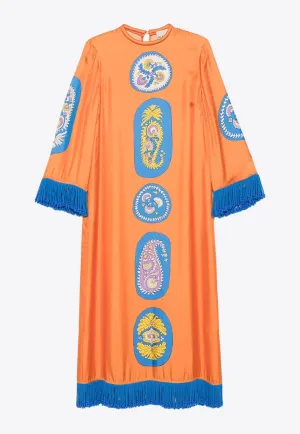 Luis Printed Midi Dress