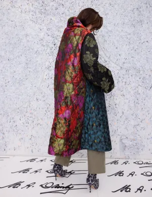 M.A Dainty II PUFF Reversible Jacket - Multi Brocade