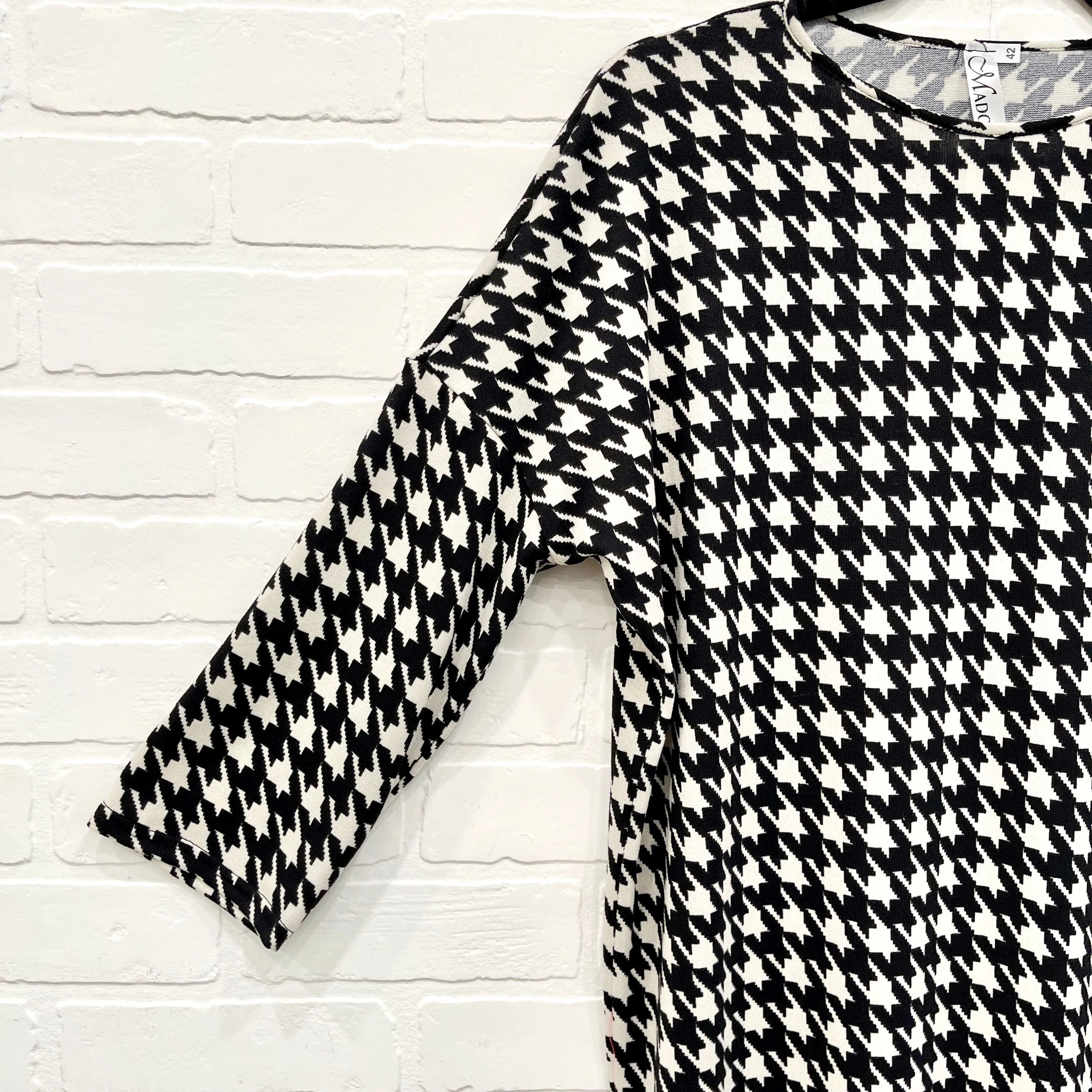 Madora Houndstooth dress