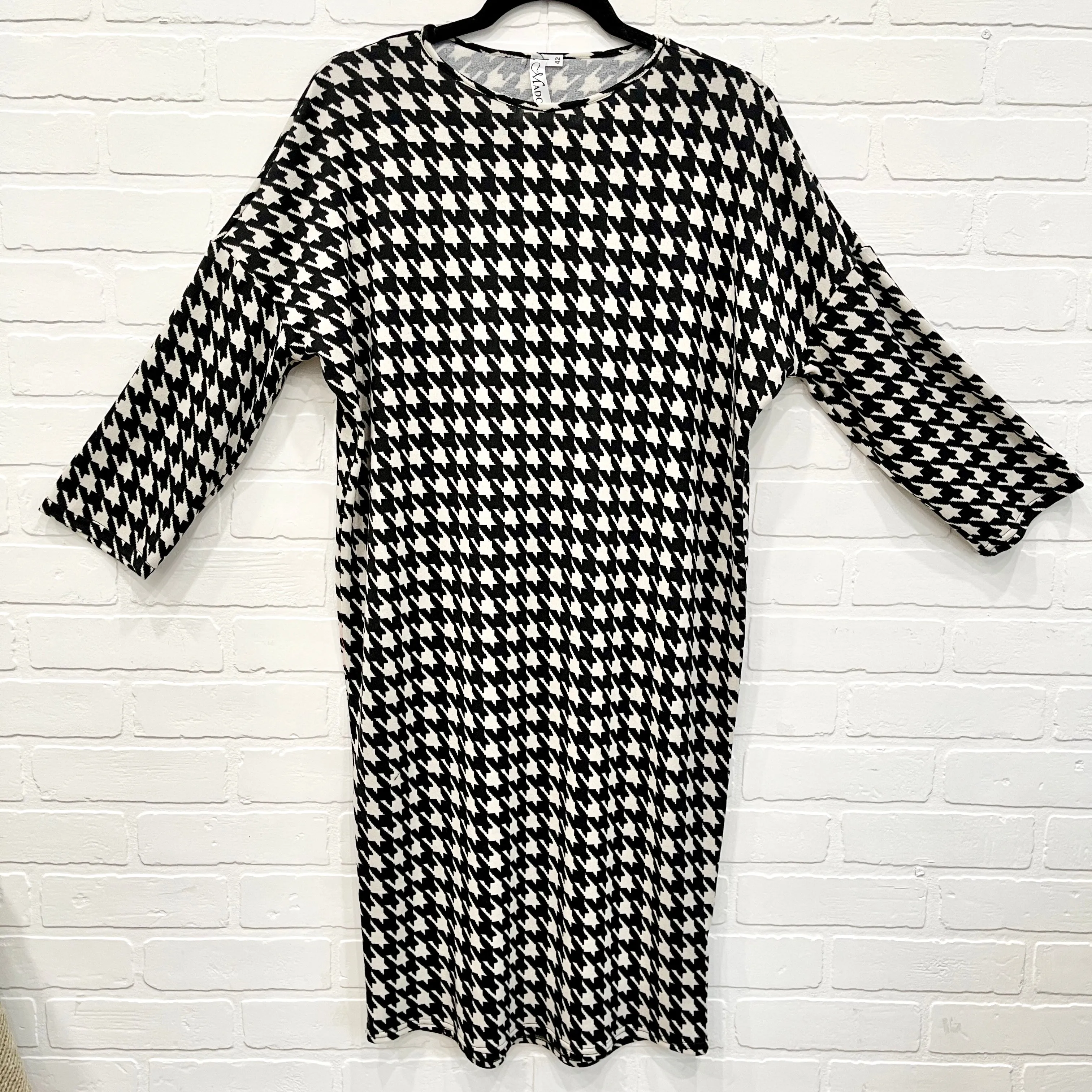 Madora Houndstooth dress