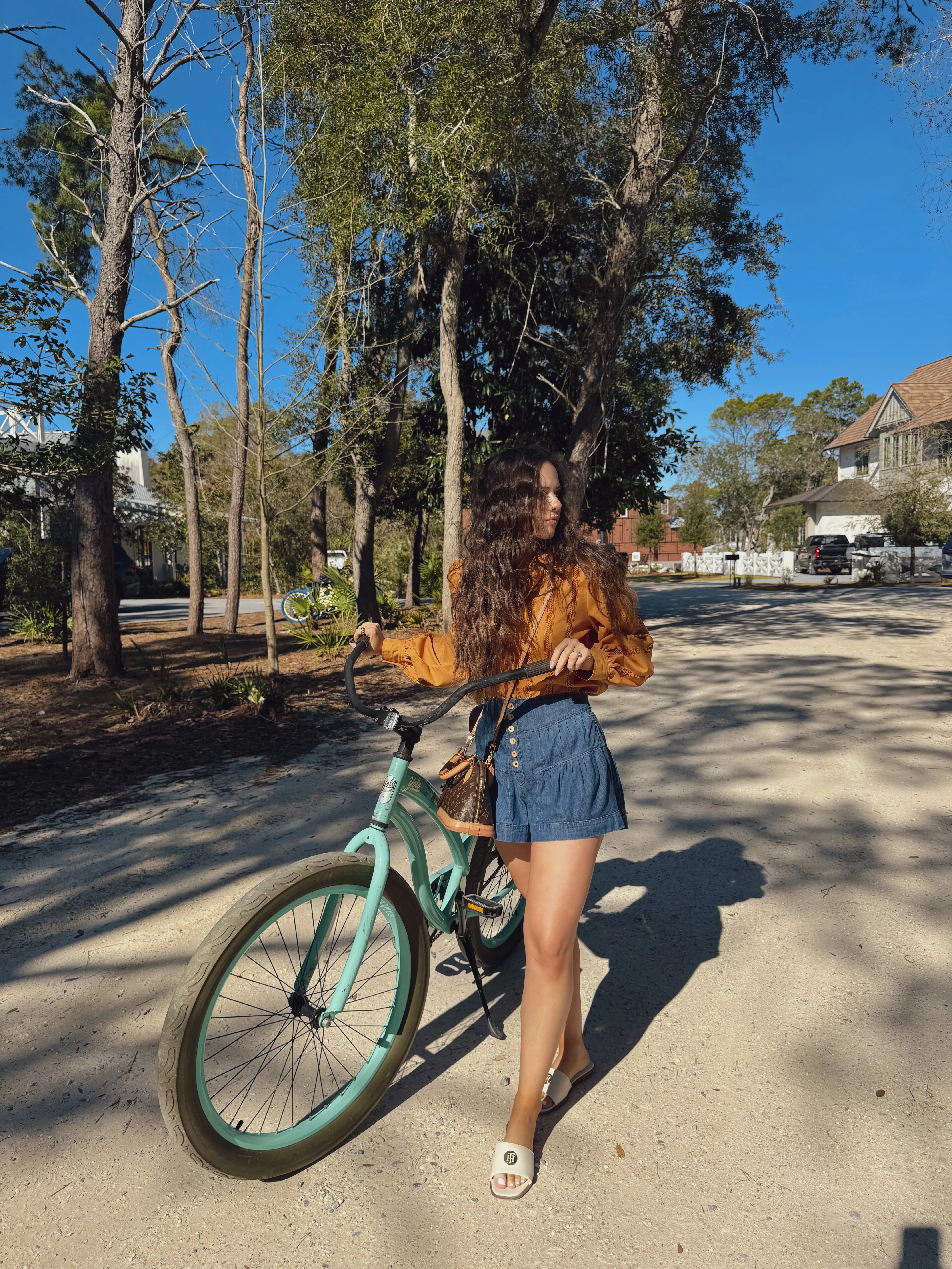 Maggie Dark Denim Shorts