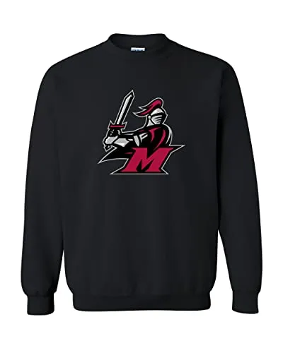 Manhattanville College Full Color Mascot Crewneck Sweatshirt