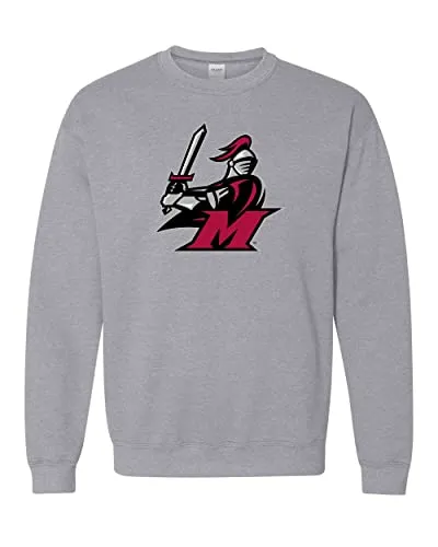 Manhattanville College Full Color Mascot Crewneck Sweatshirt