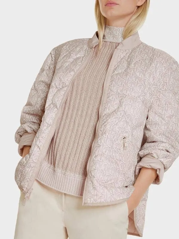 Marccain Quilted Reversible Jacket Ss1206w63