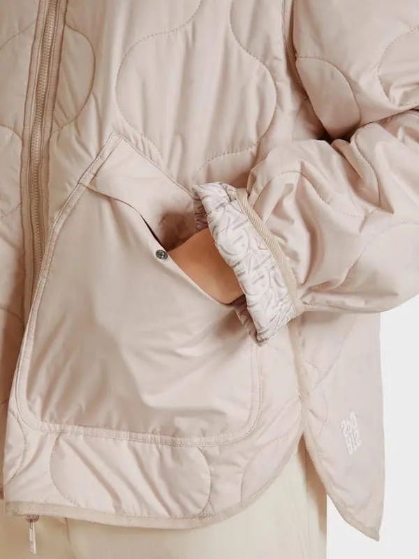 Marccain Quilted Reversible Jacket Ss1206w63