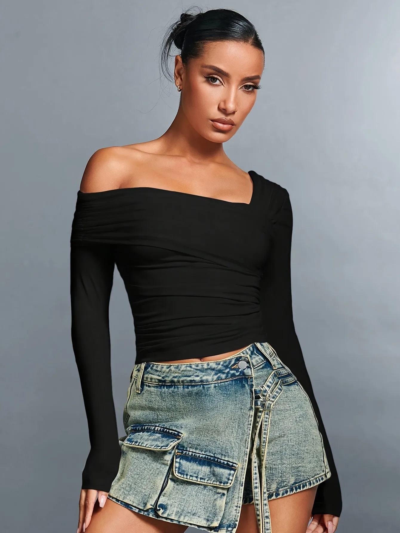 Margaux® | Chique Off-Shoulder T-Shirt