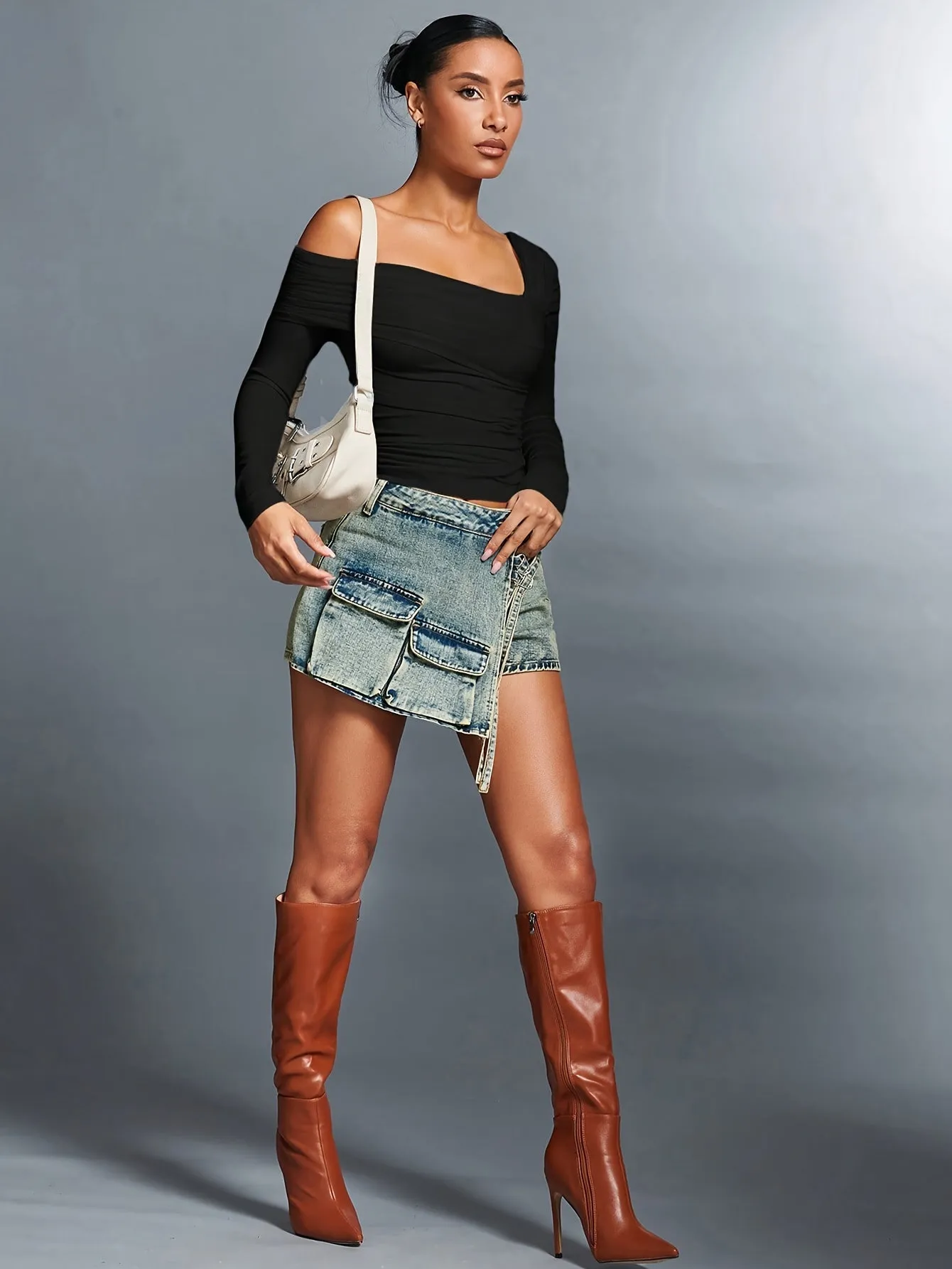 Margaux® | Chique Off-Shoulder T-Shirt