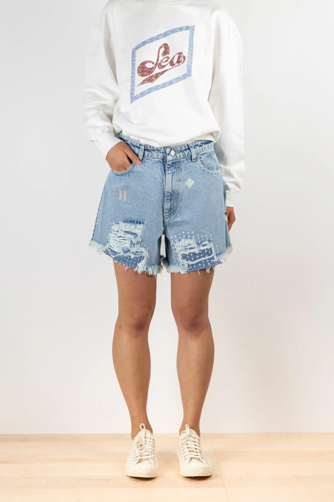 Marion Mended Shorts