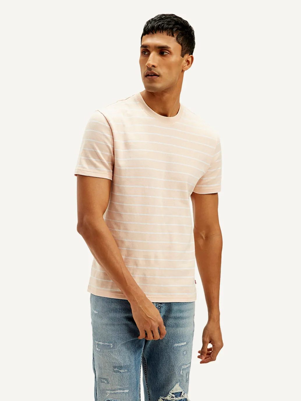 Men's Striped Slim Fit T-shirt