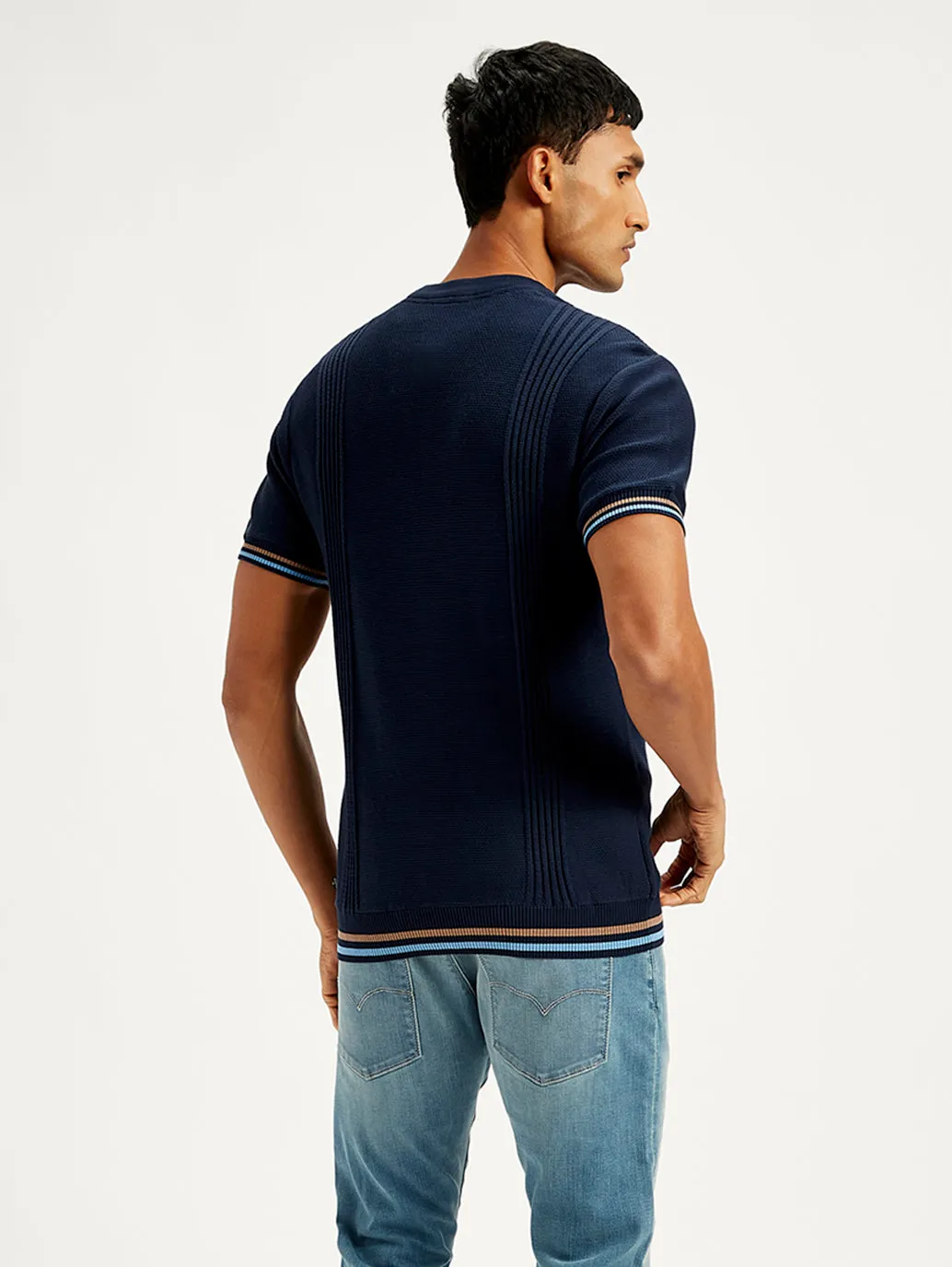 Men's Striped Slim Fit T-Shirt