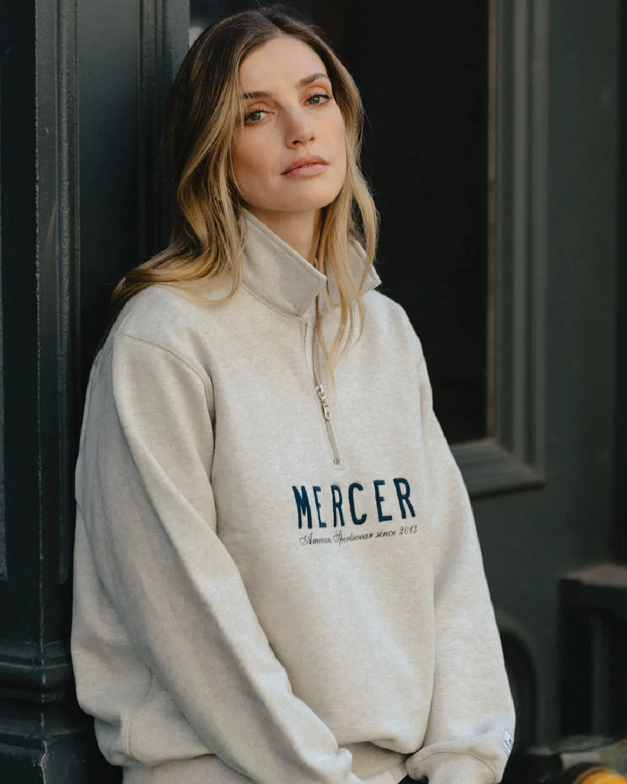 Mercer Quarter Zip Sweatshirts