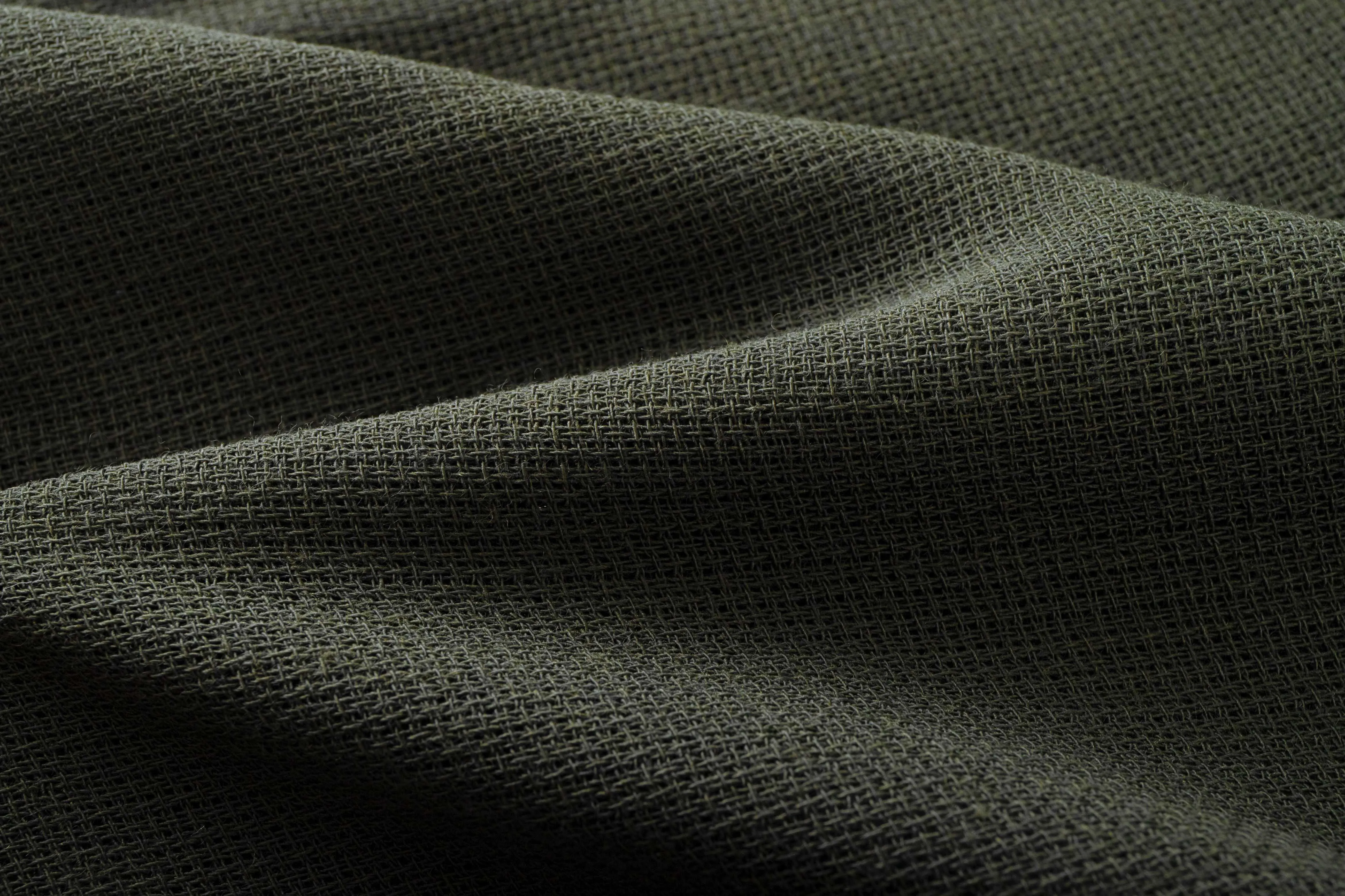 Mesh-panelled Dark Green varsity Jacket