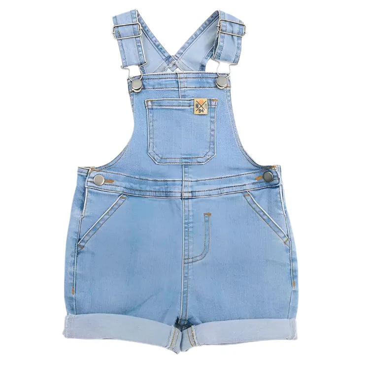 M.I.D. Baby Blue Denim Oceano Dune Shortall (3-24m)