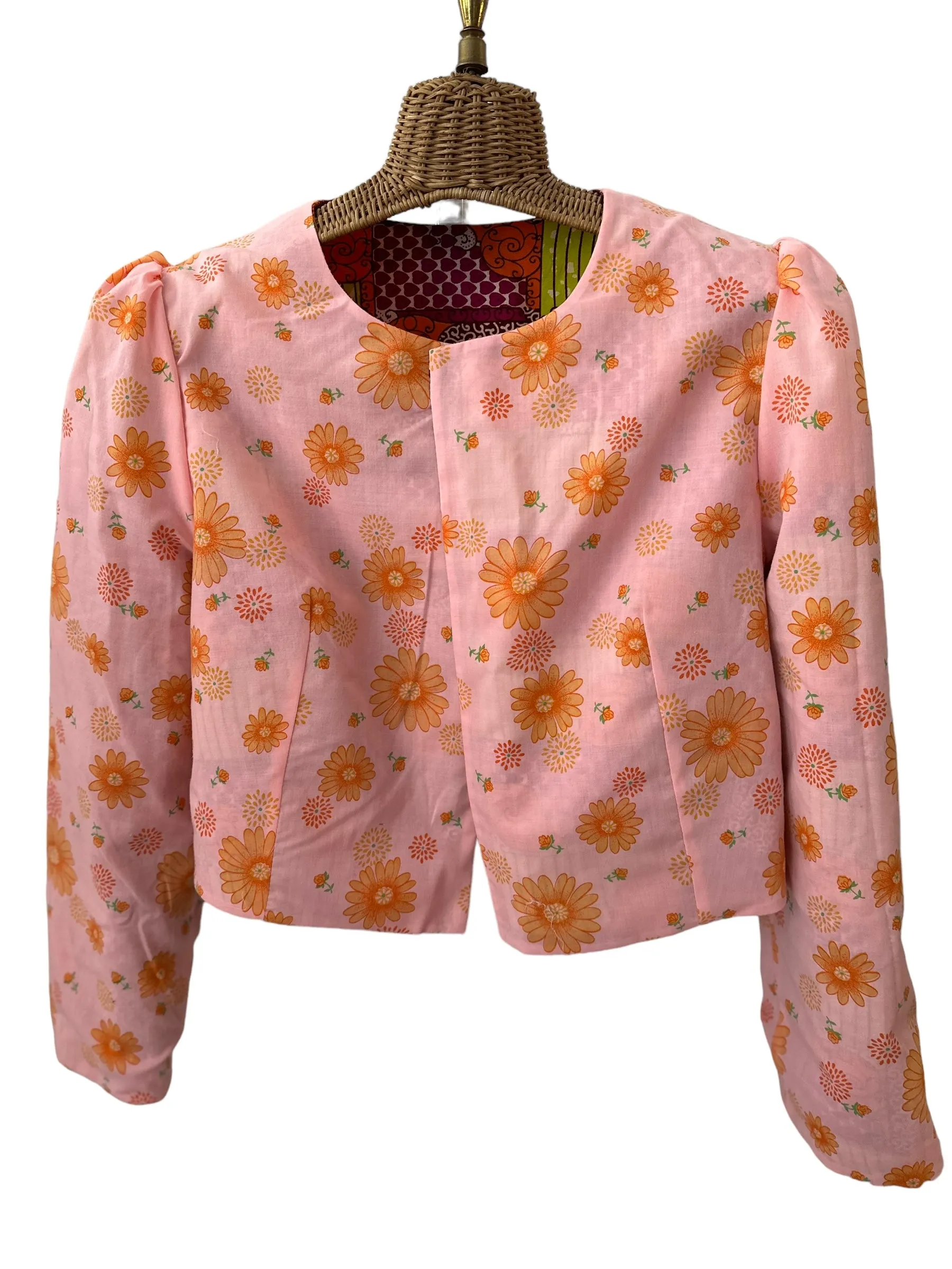 Mila jacket in Swirly Girlie/Daisy Lady