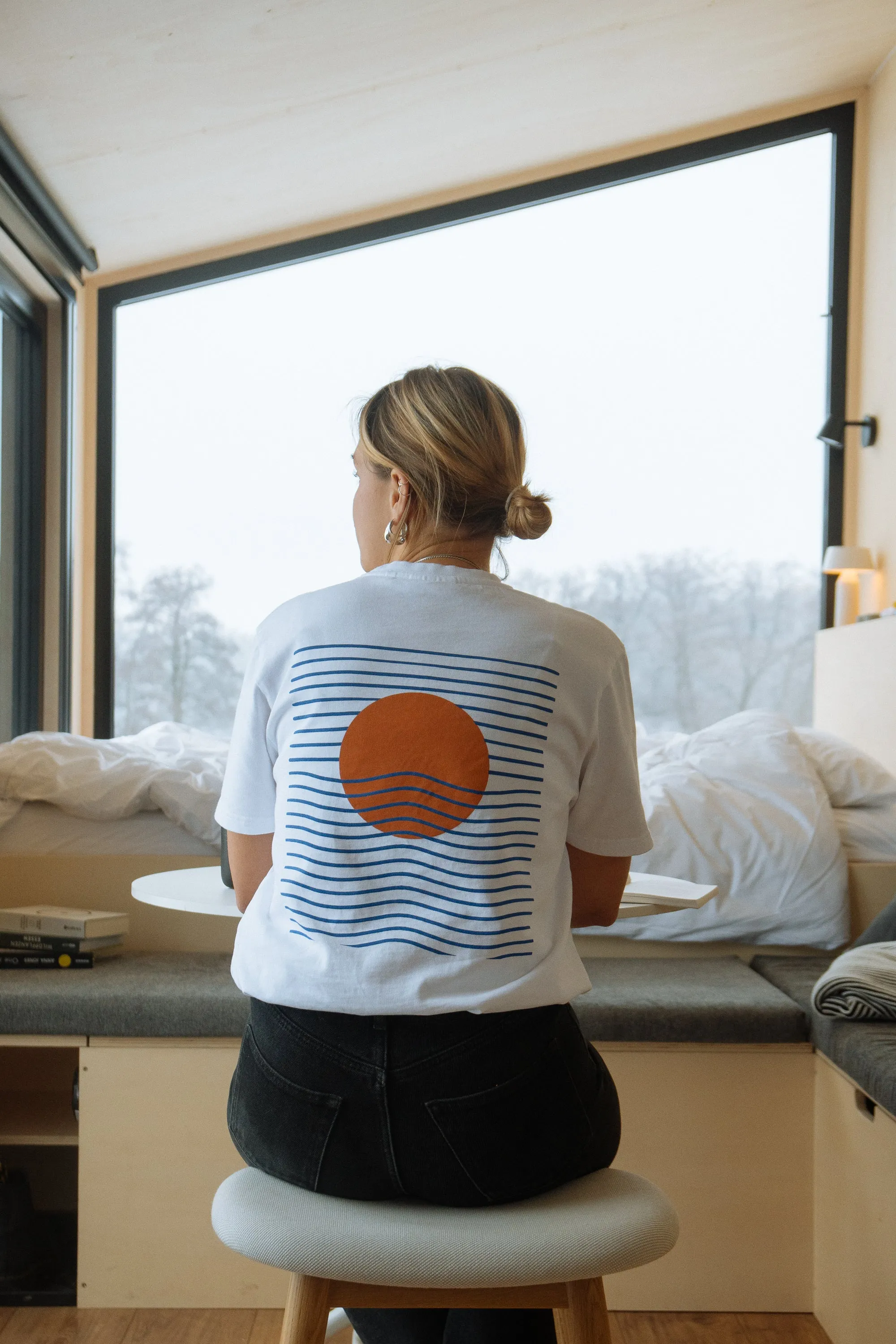 Miles Tewson x SALZWASSER: T-Shirt Sunset Sea