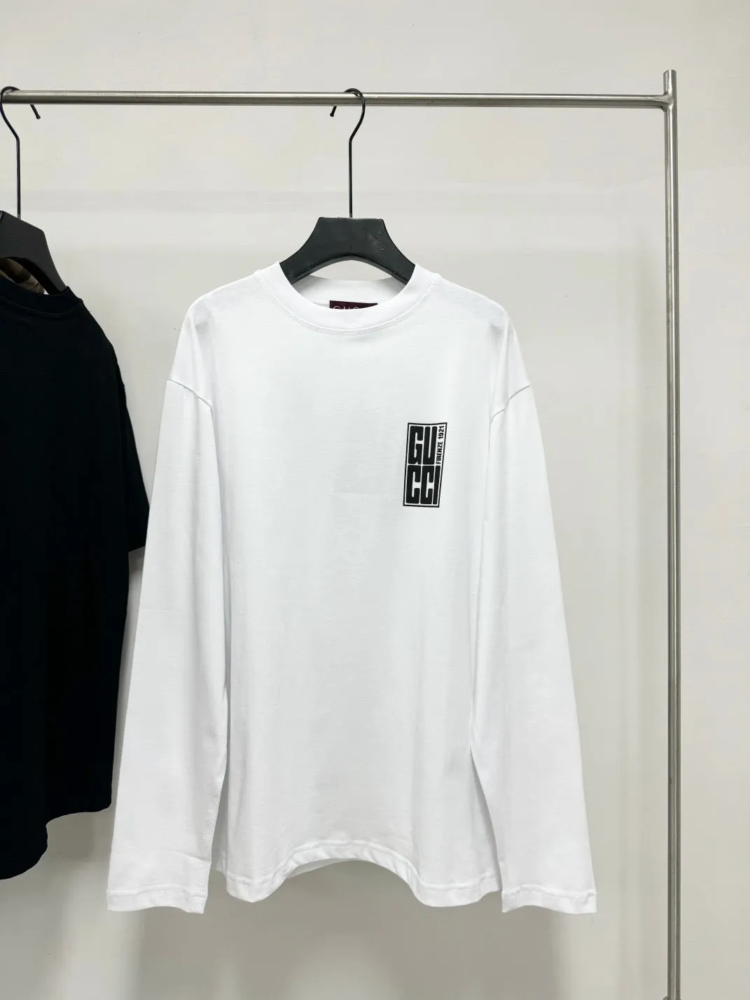 Minimal Luxe Logo Long Sleeve Tee