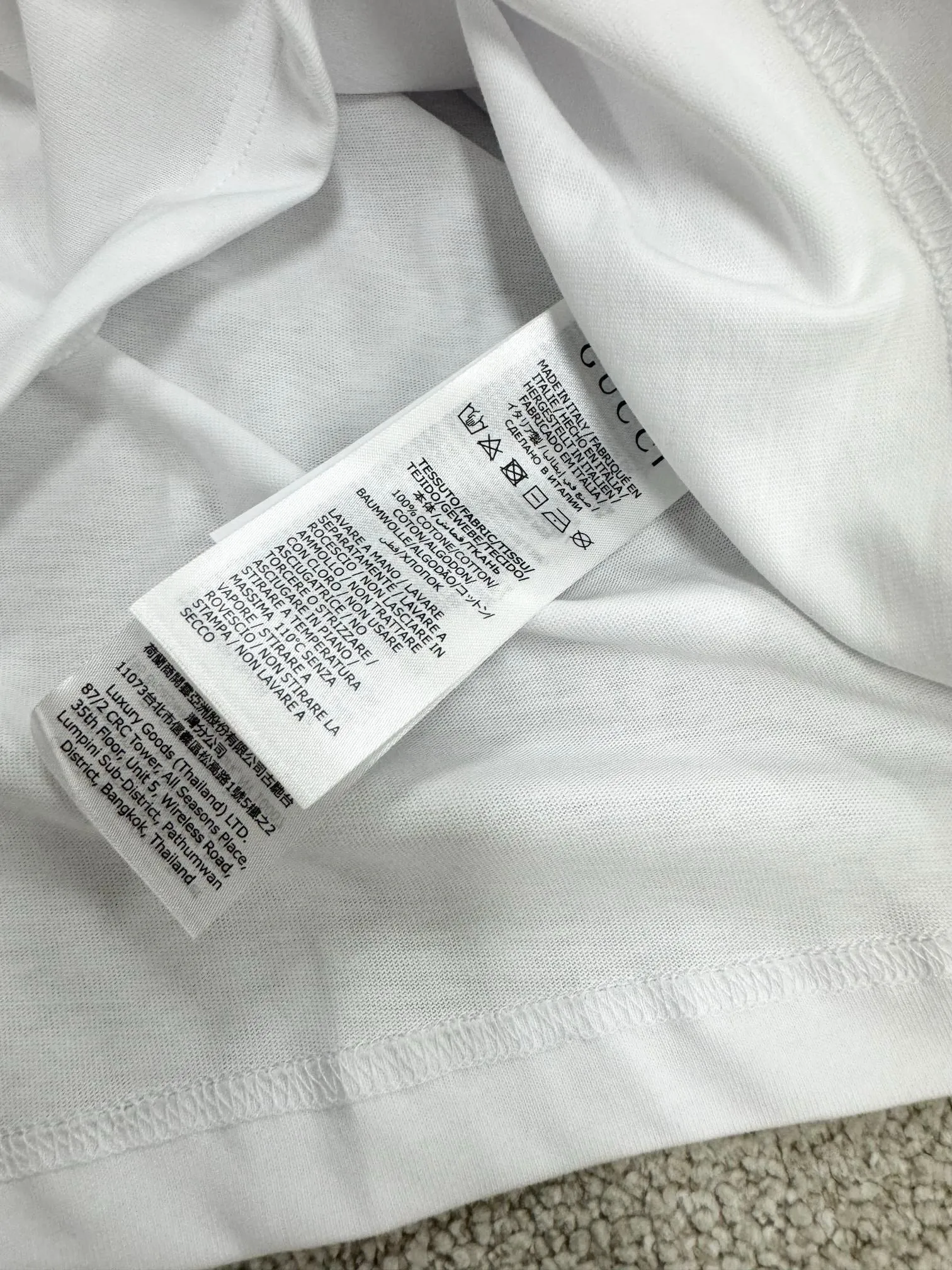 Minimal Luxe Logo Long Sleeve Tee