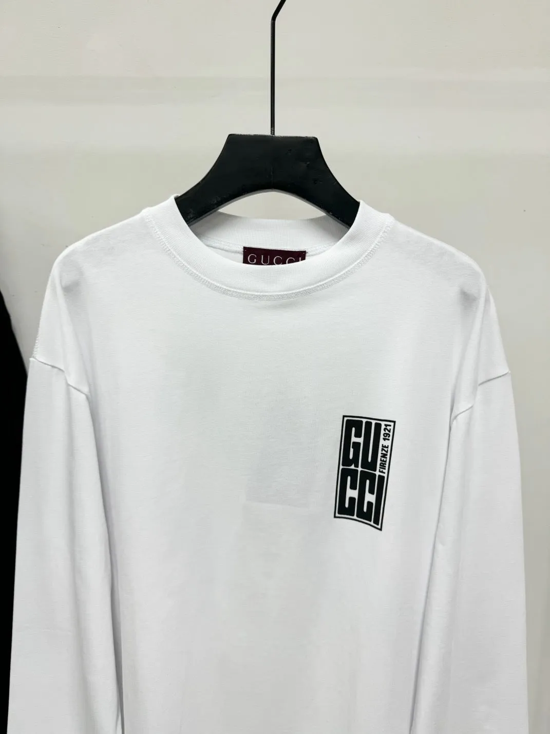 Minimal Luxe Logo Long Sleeve Tee