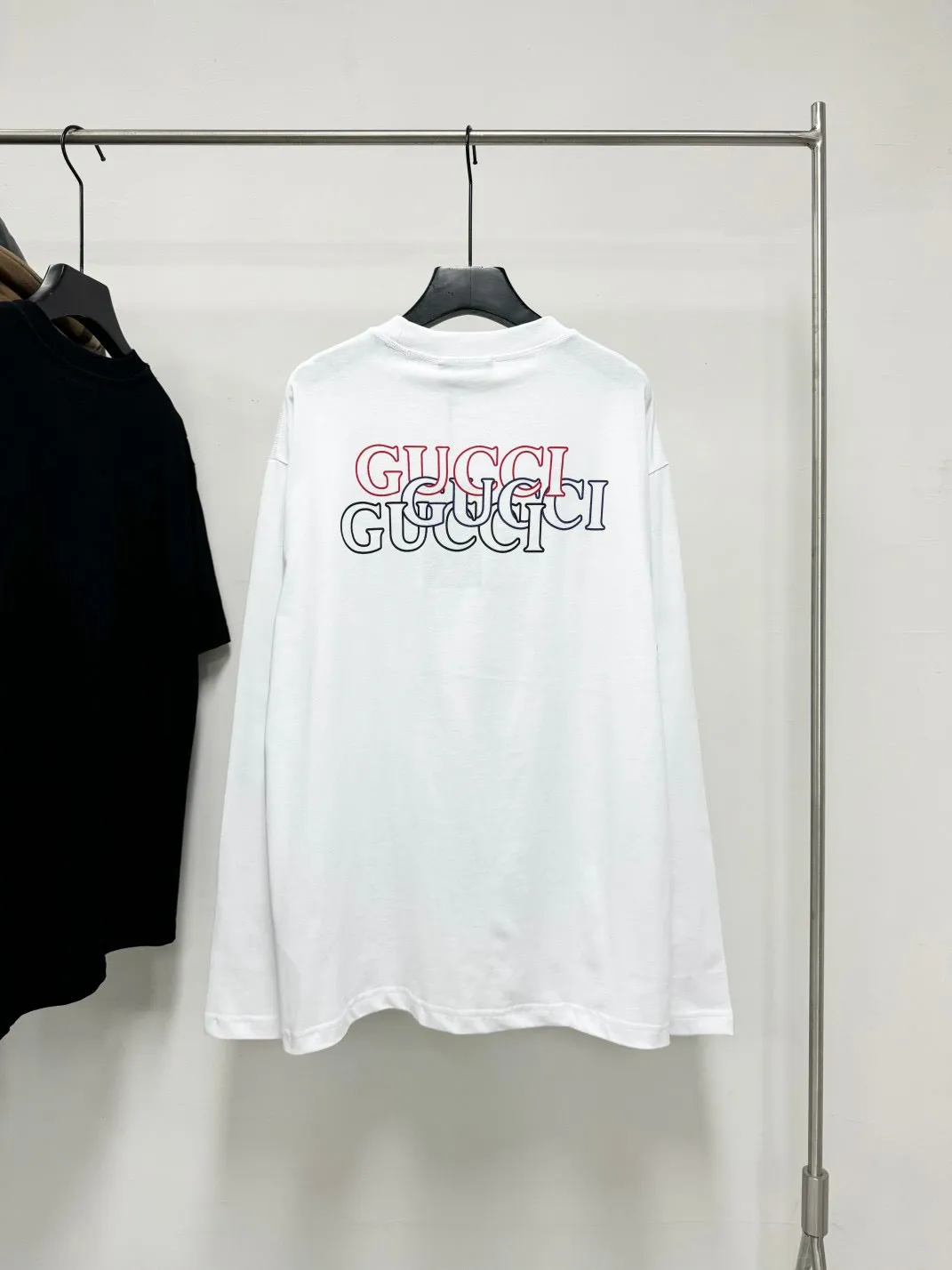 Minimal Luxe Logo Long Sleeve Tee