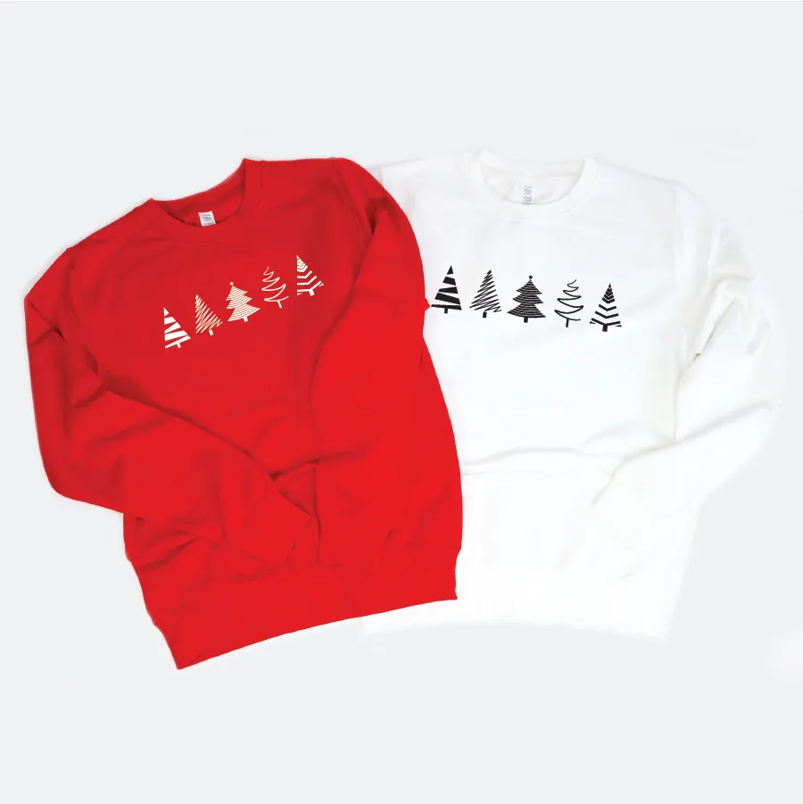 Minimalist Christmas Tree Jumper