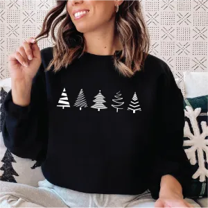 Minimalist Christmas Tree Jumper