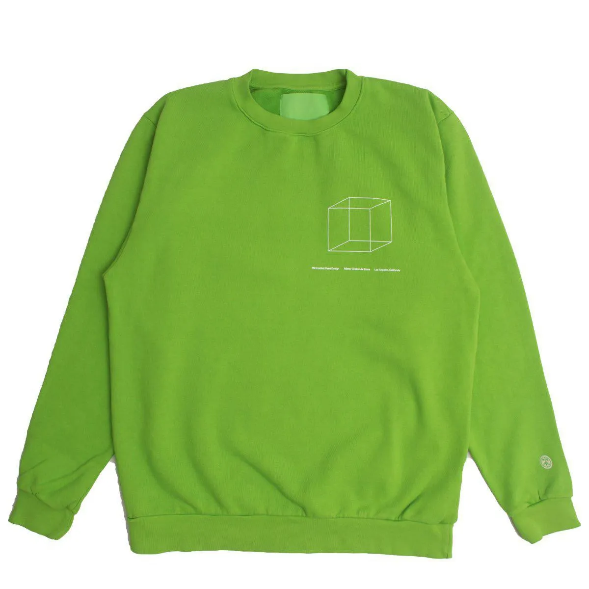 Minimalist Shop Design Crewneck