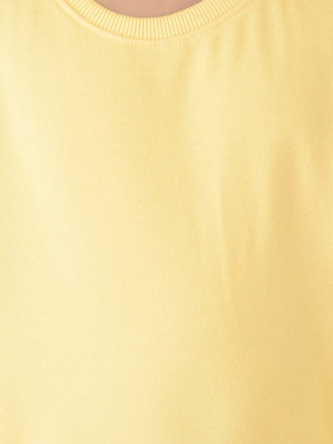 Minimalist Yellow Sweatshirt
