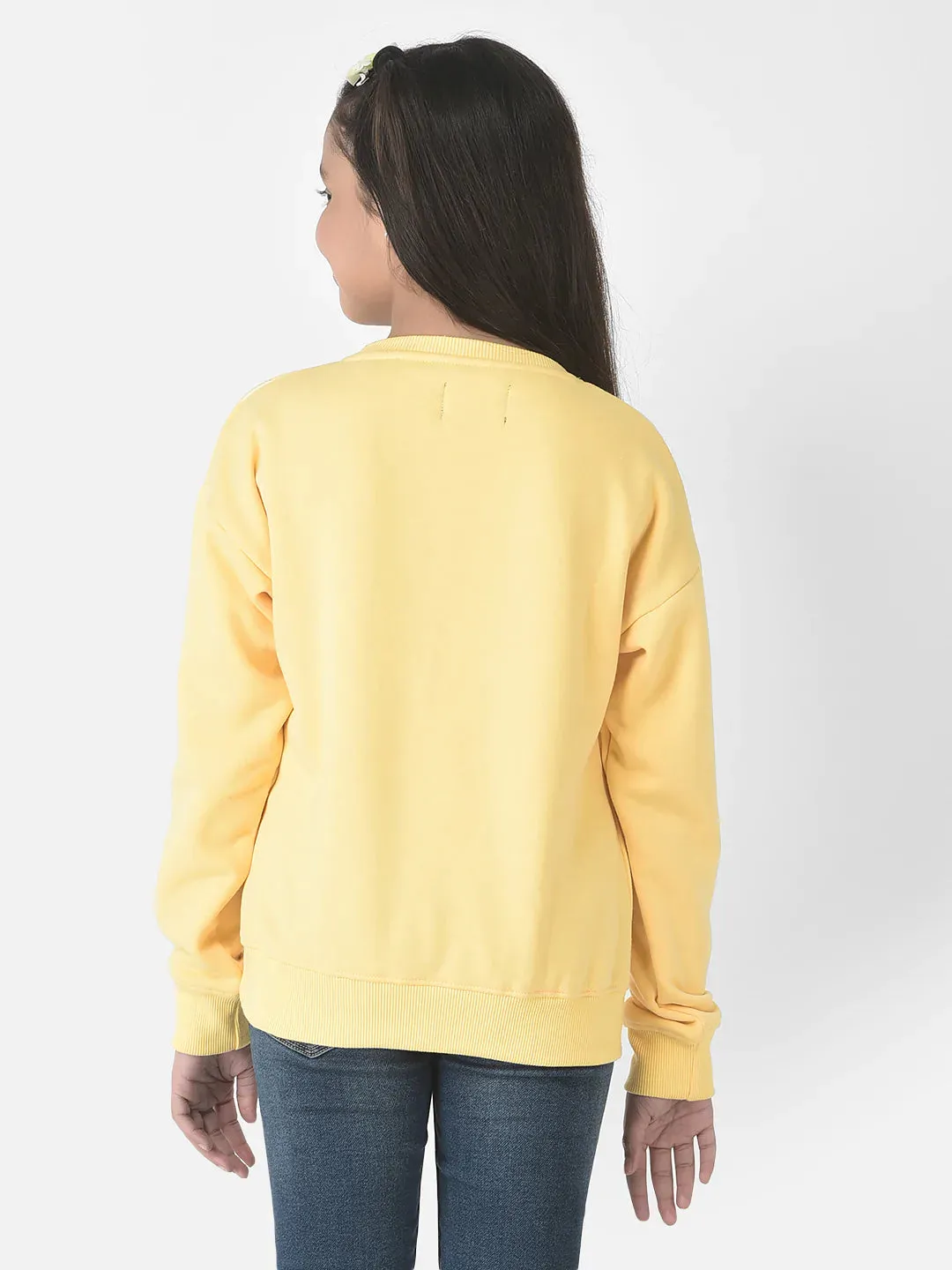 Minimalist Yellow Sweatshirt