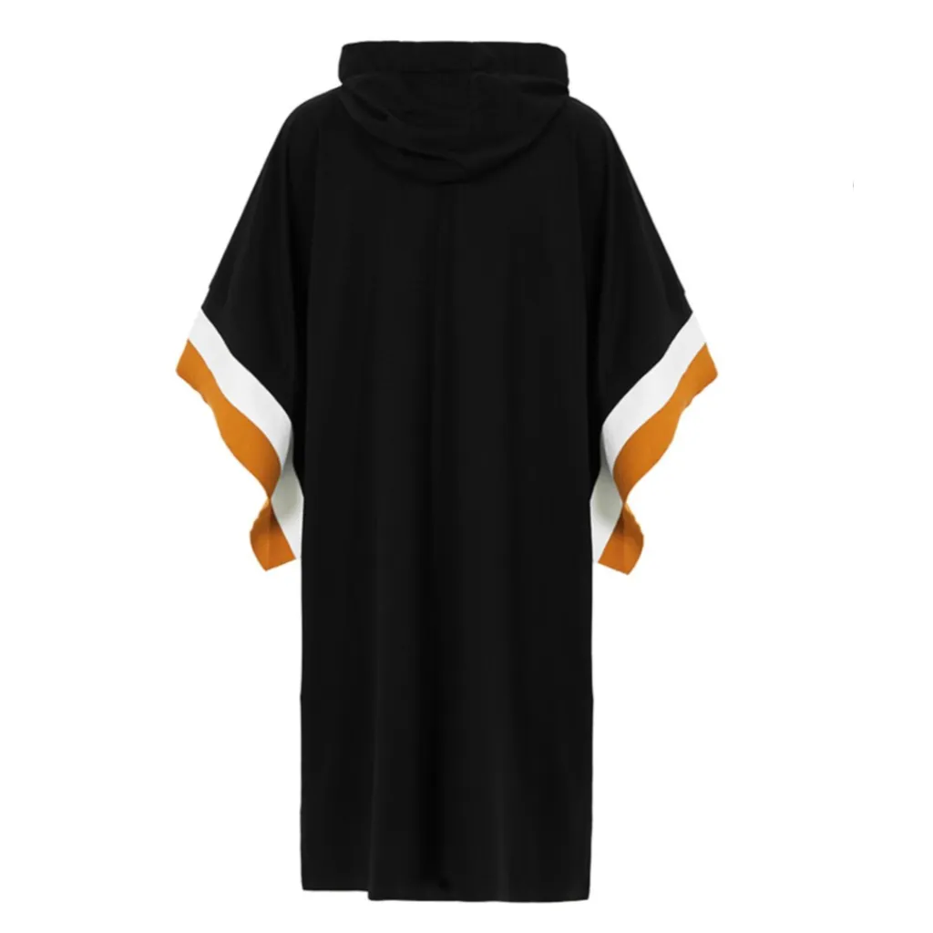 Miyo Color-Block Sweatshirt Hoodie Dress
