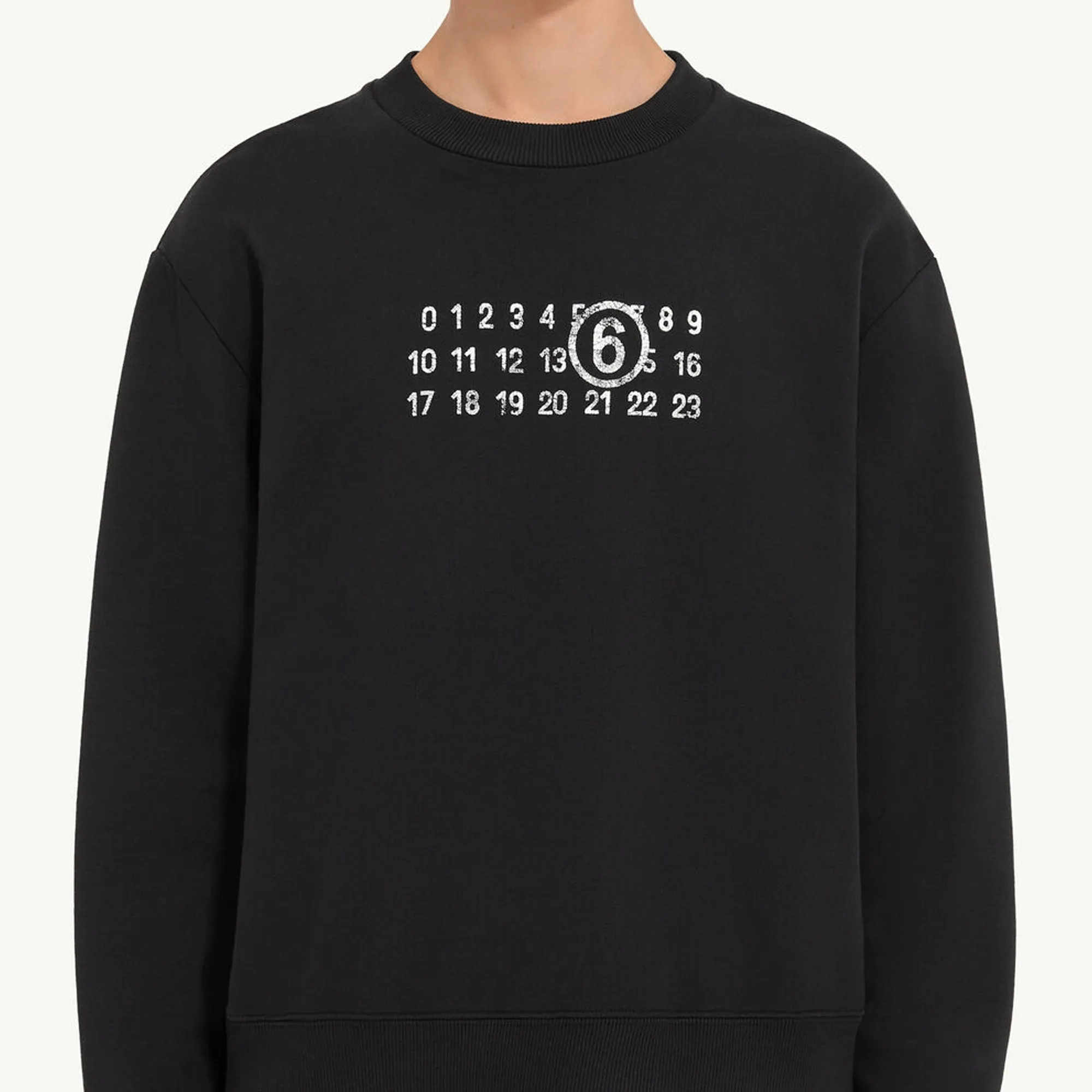 MM6 Maison Margiela Mens Numeric Sweatshirt
