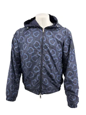 Moncler Logo Cretes Reversible Jacket - Navy