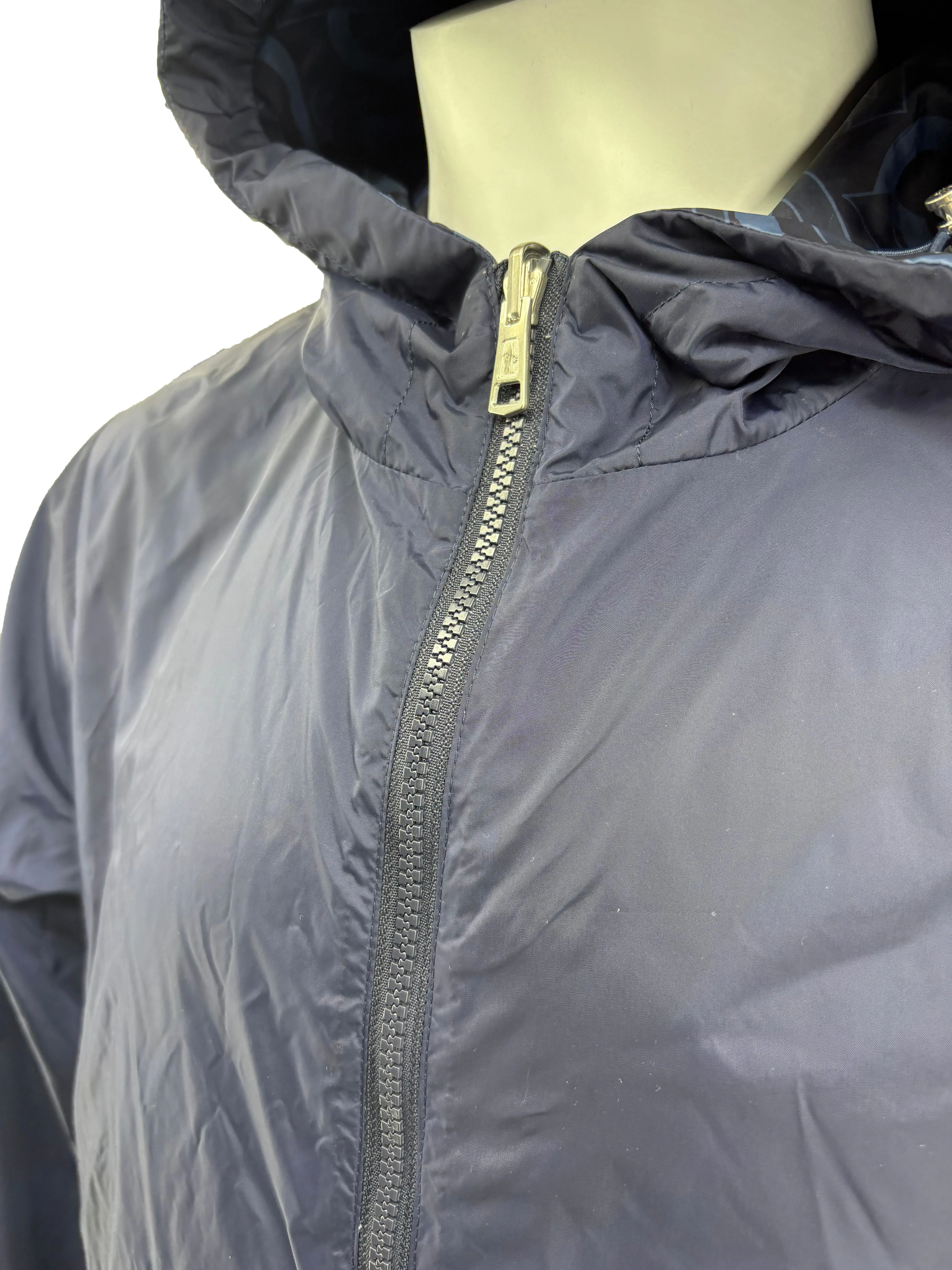 Moncler Logo Cretes Reversible Jacket - Navy