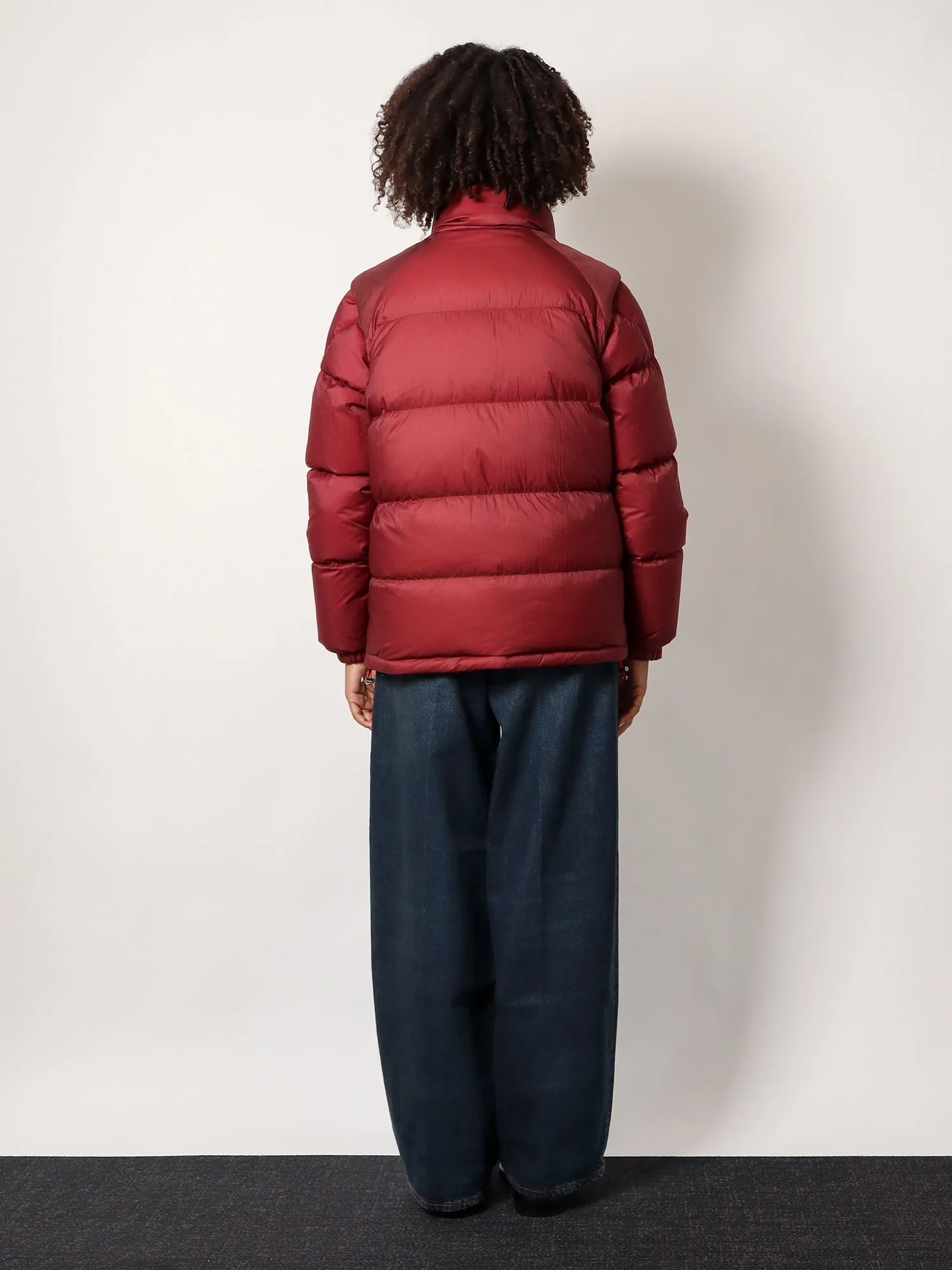 Moncler Verone Re/Icon Padded And Quilted Nylon Jacket With Frontal Logo Patch