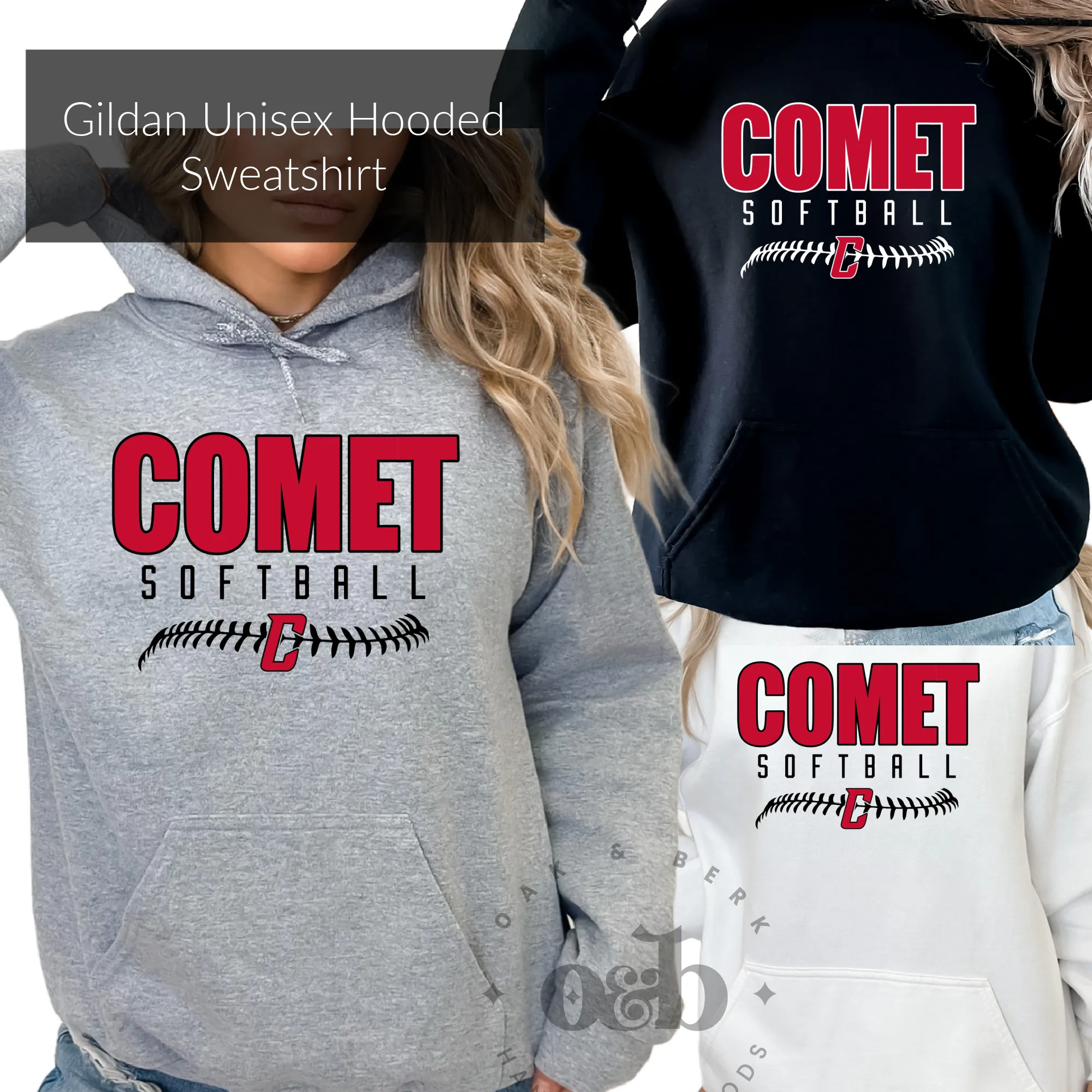 MTO / Comet Softball Laces, sweatshirts