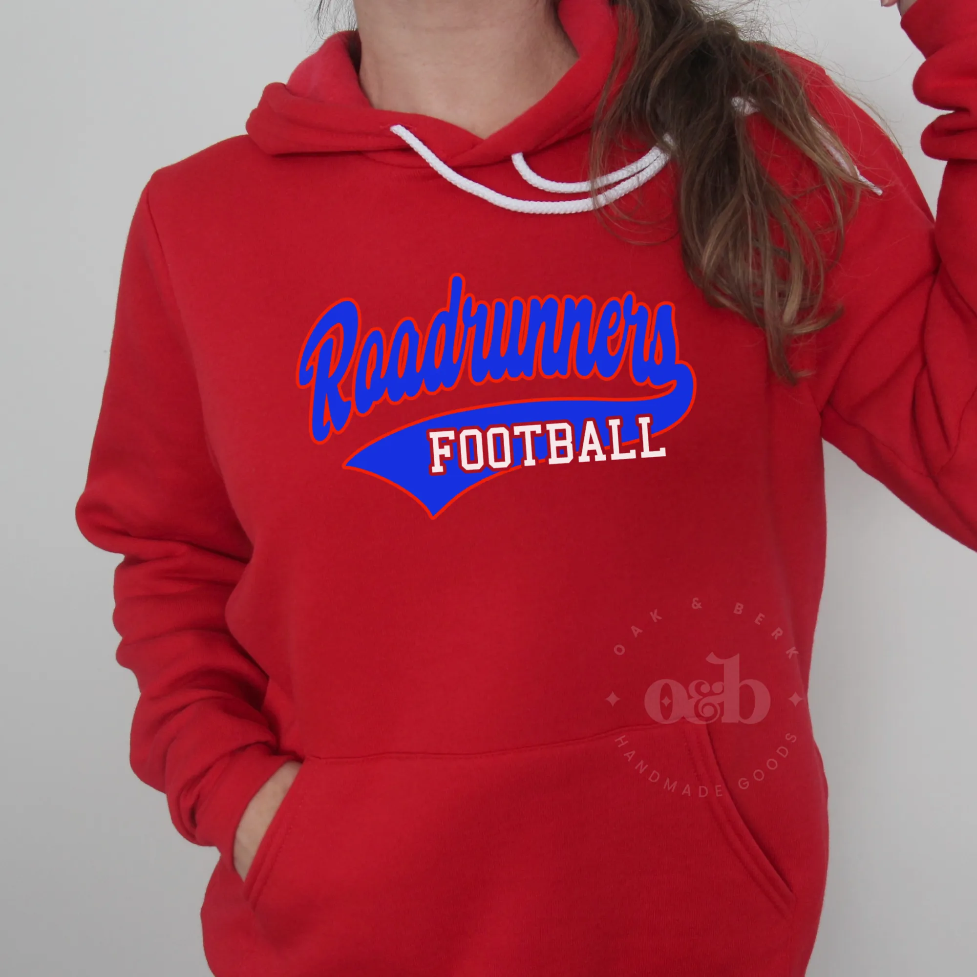 MTO / Roadrunners Football Script, bella canvas sweatshirts