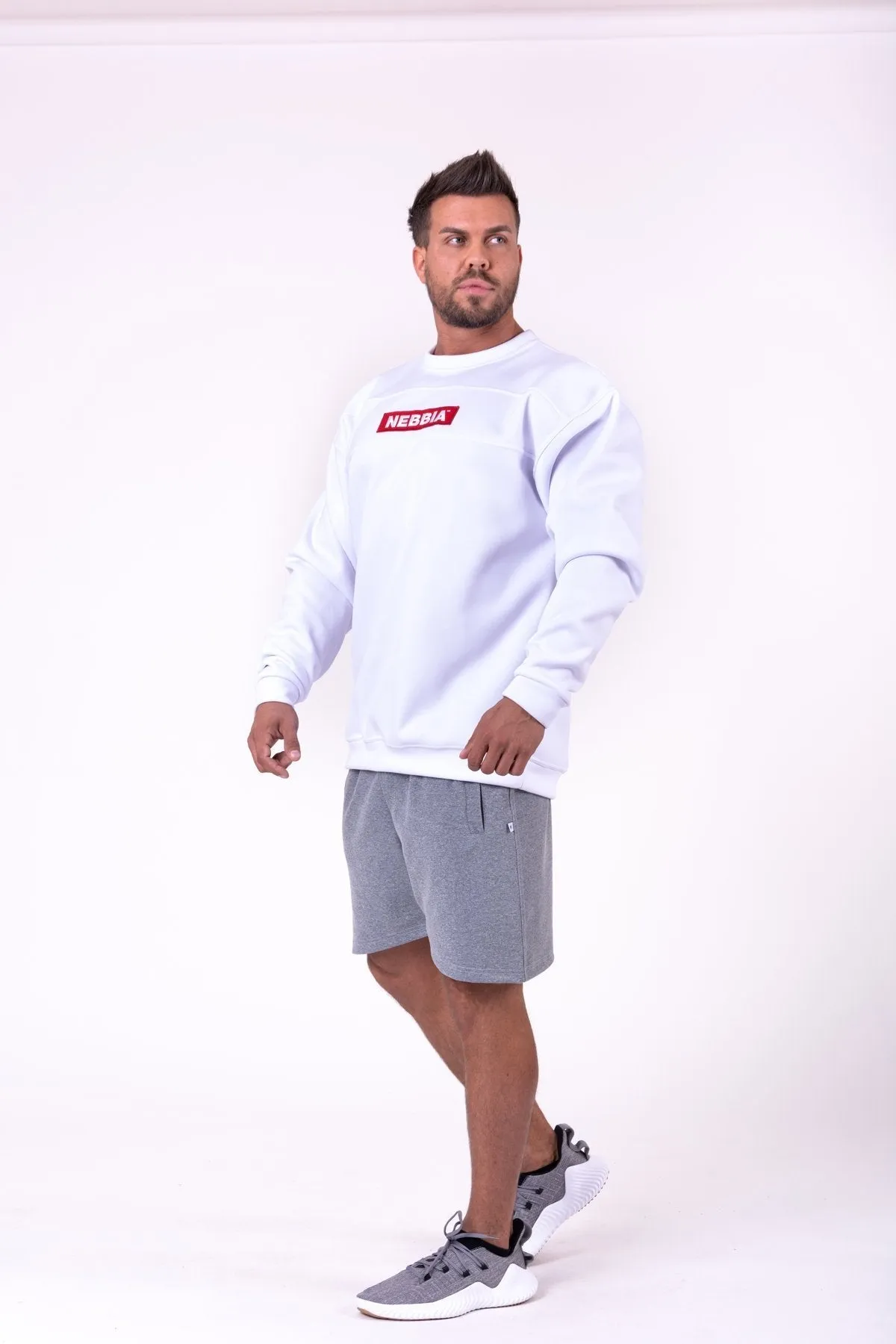 Nebbia Red Label Sweatshirt 148 - White