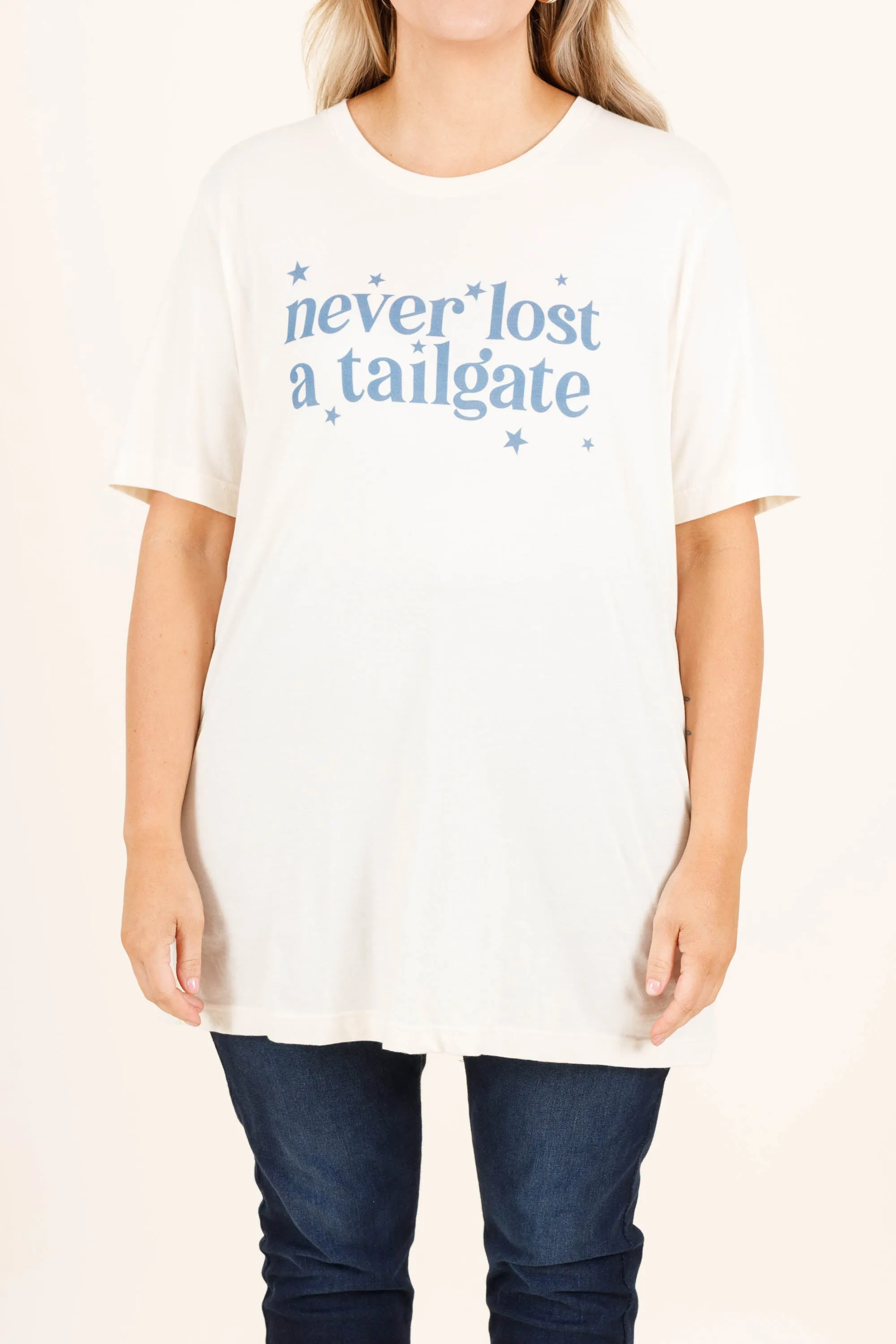 Never Lost A Tailgate Tee, Natural