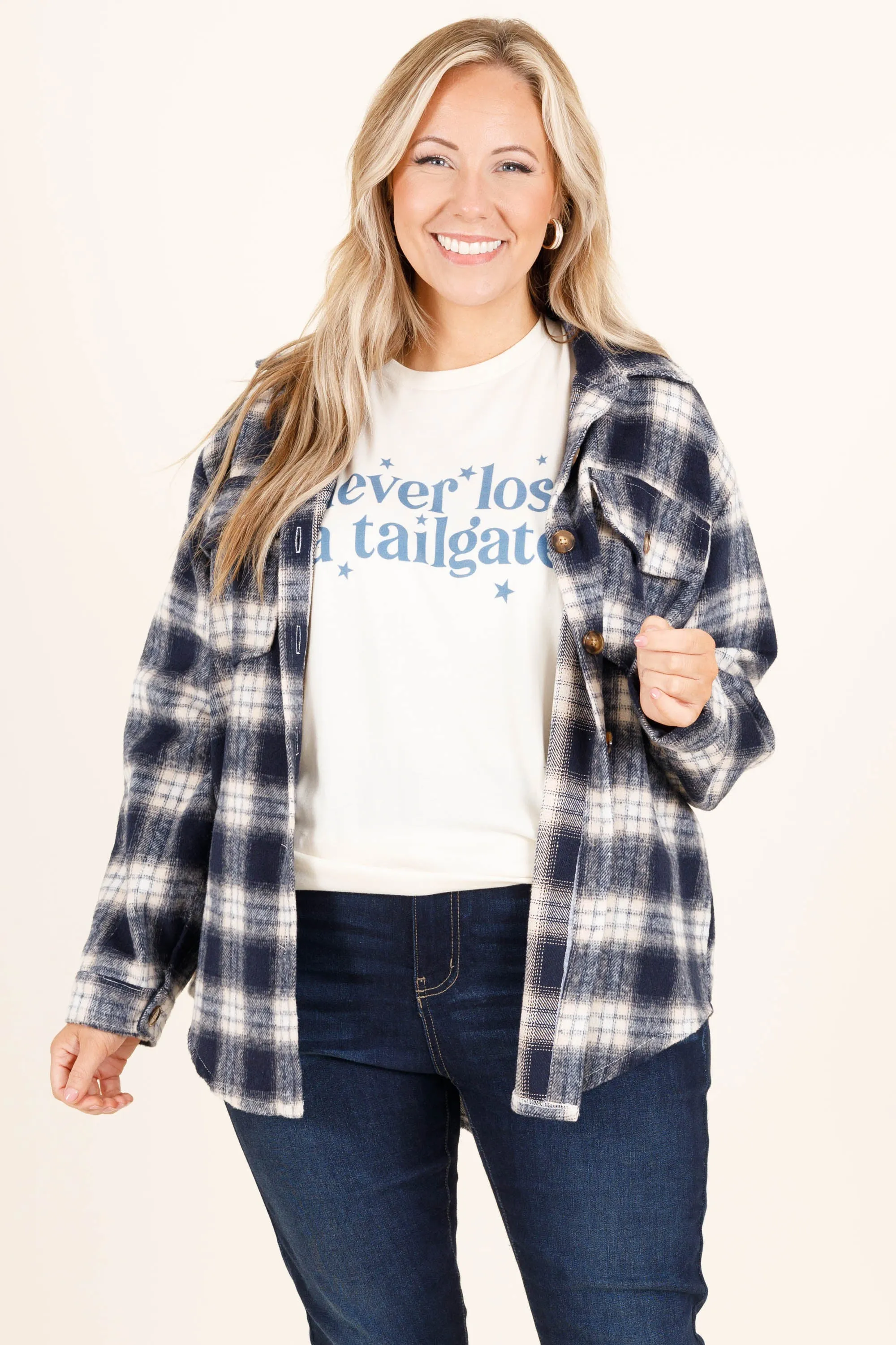 Never Lost A Tailgate Tee, Natural